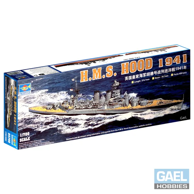 1/700 Trumpeter HMS Hood Battleship