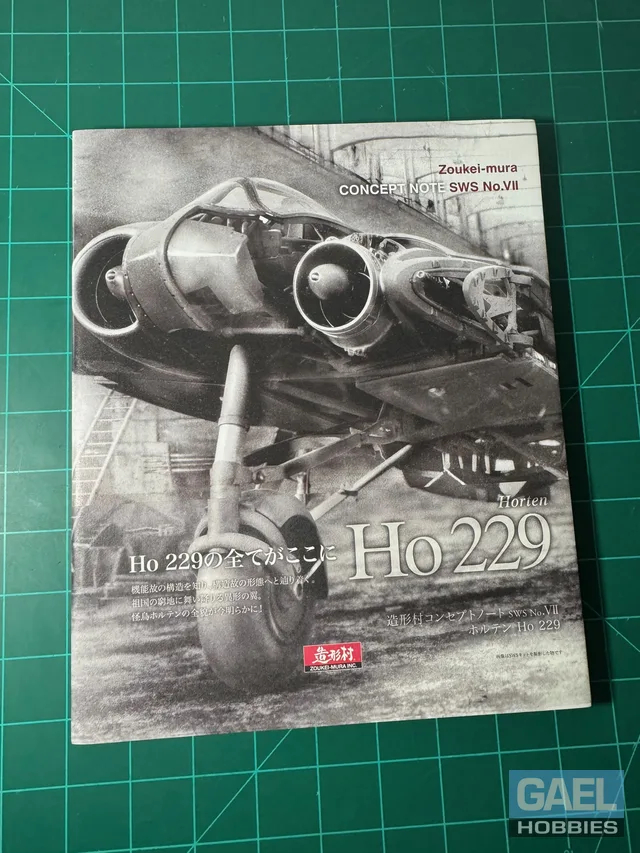 Zoukei-Mura Concept Note No VII Ho229 Horten Book (softcover)