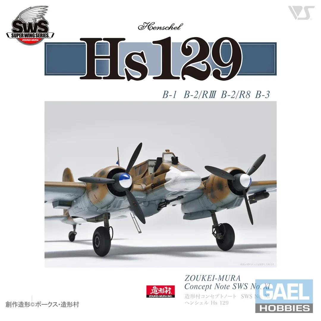 Zoukei-Mura Concept Note No XI Henschel Hs 129 Book (softcover)