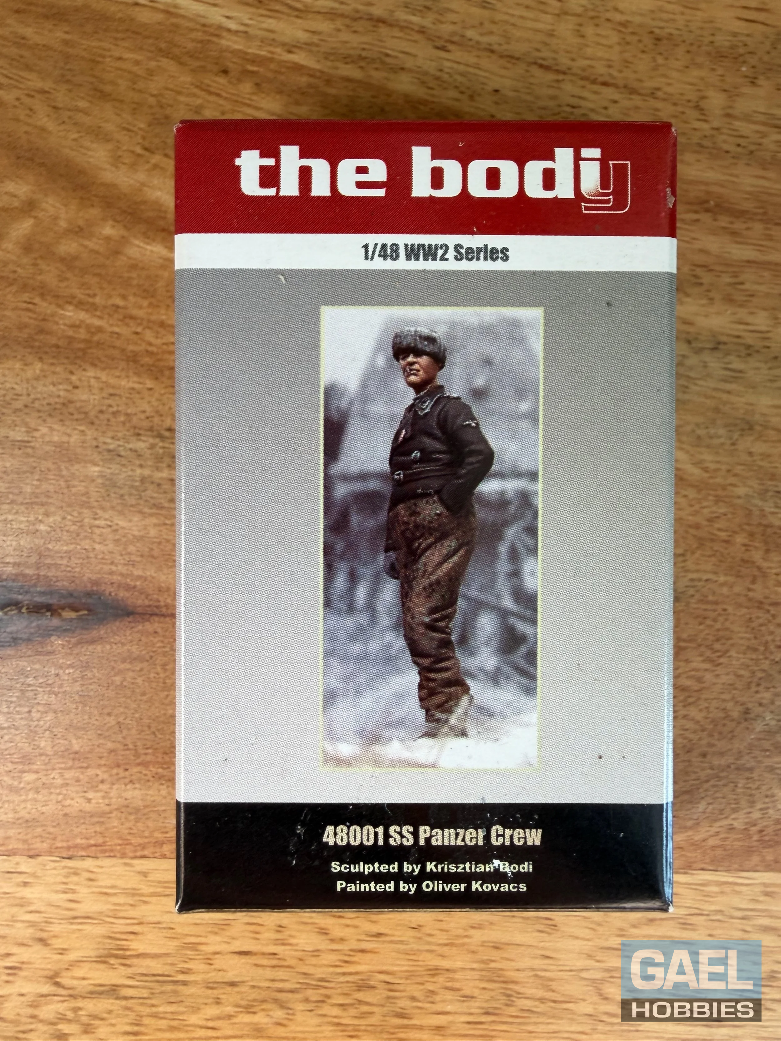 1/48 The Bodi Miniatures SS Panzer Crewman #48001