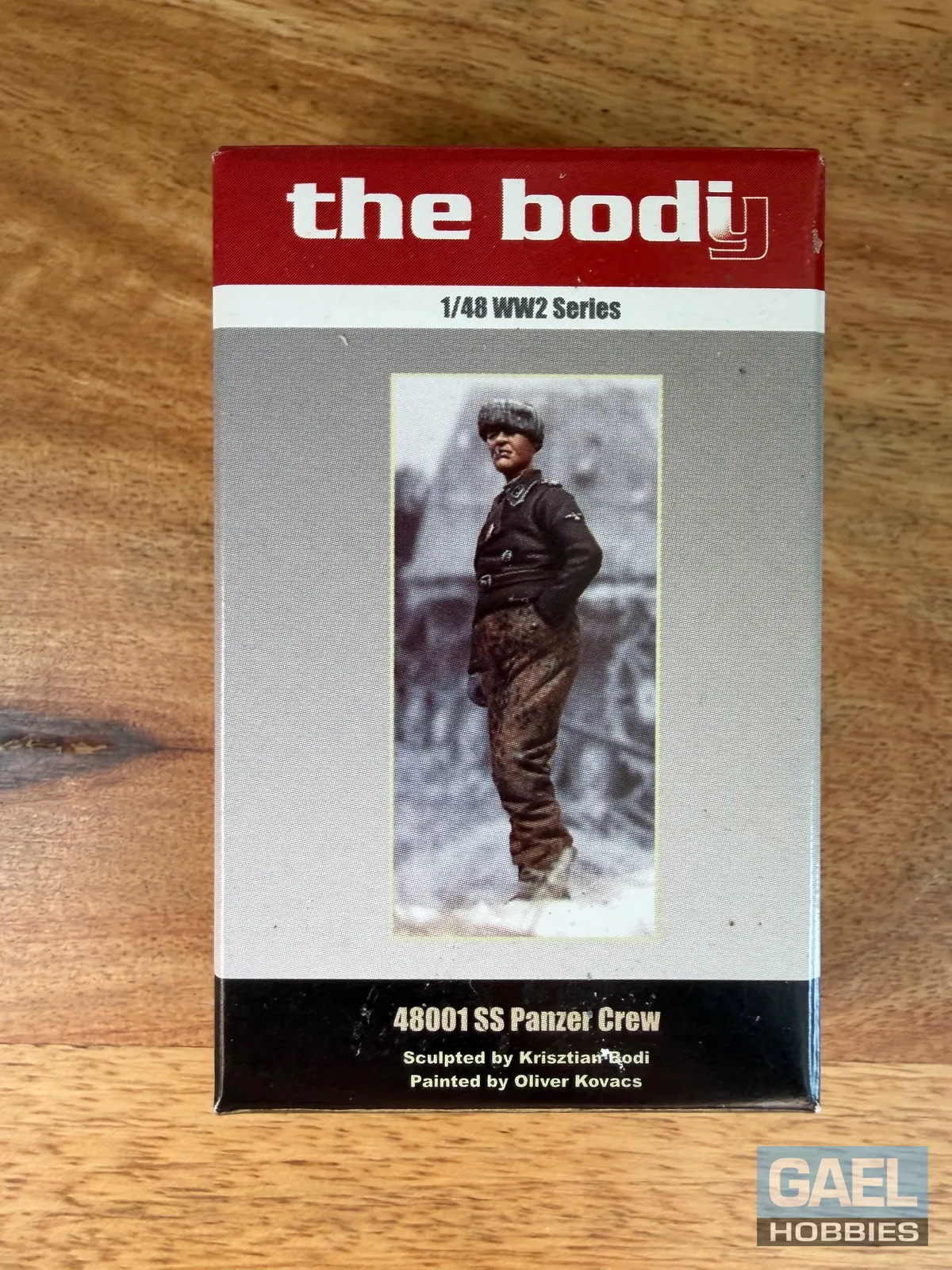 1/48 The Bodi Miniatures SS Panzer Crewman #48001