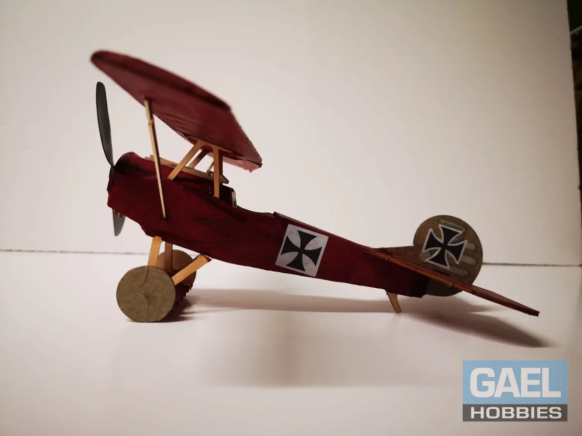 Henson's Flying Machines Fokker DVIII [FREE-FLIGHT] Balsa Kit