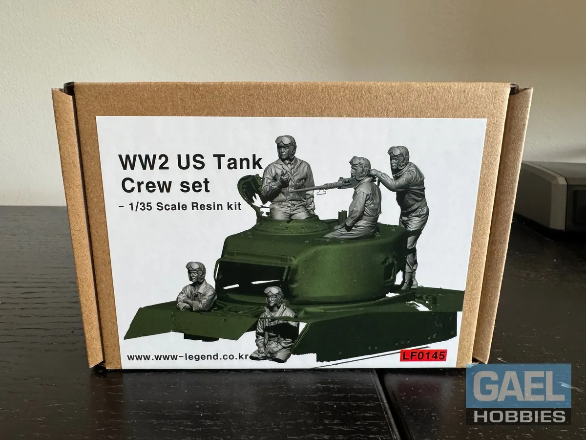 1/35 Legend Production WW2 US Tank Crew Set #LF0145