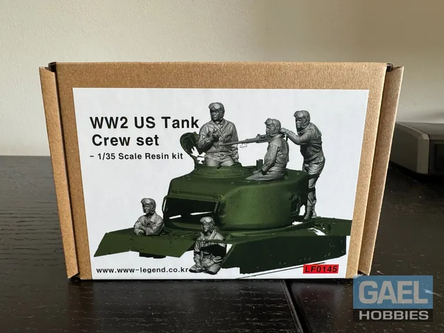 1/35 Legend Production WW2 US Tank Crew Set #LF0145