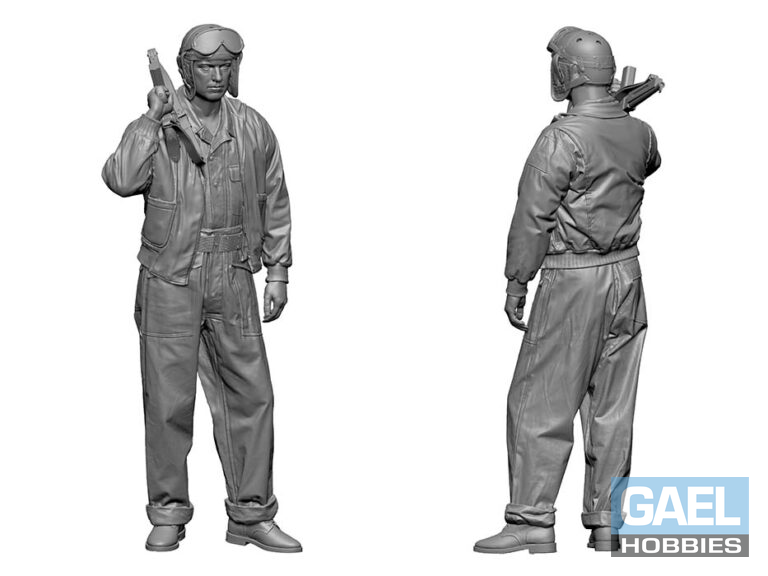 1/35 Legend WW2 US Tank Crew with Thompson #LF0146