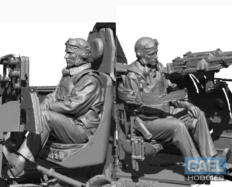1/144 Legend Navy Pilot & Rear Gunner #LF4402