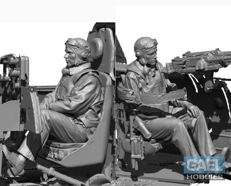 1/144 Legend Navy Pilot & Rear Gunner #LF4402