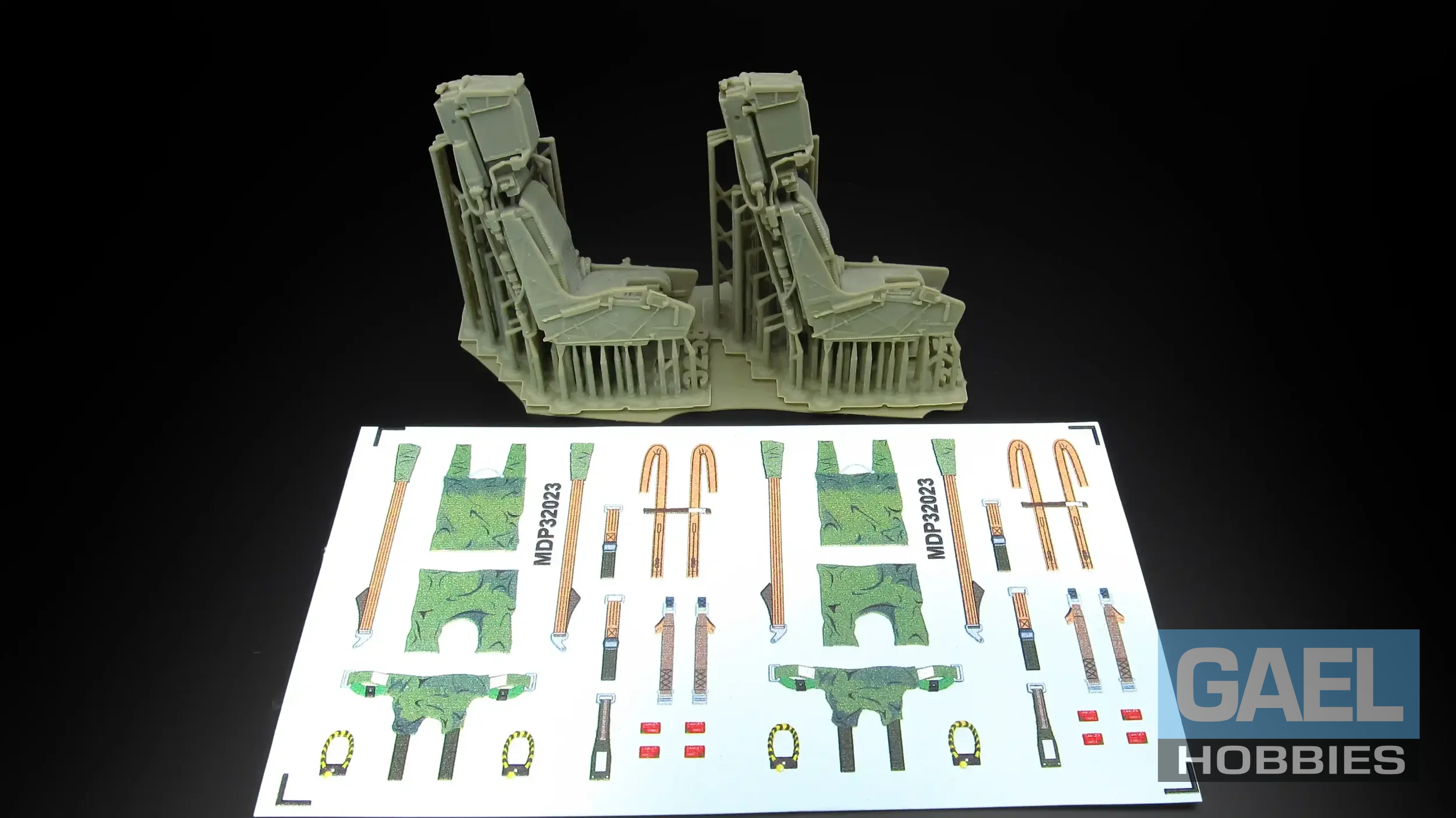 1/32 Metallic Details Martin-Baker Mk.14 Ejection Seats (x2) (F/A-18 Hornet & T-45 Goshawk) #MDR3258