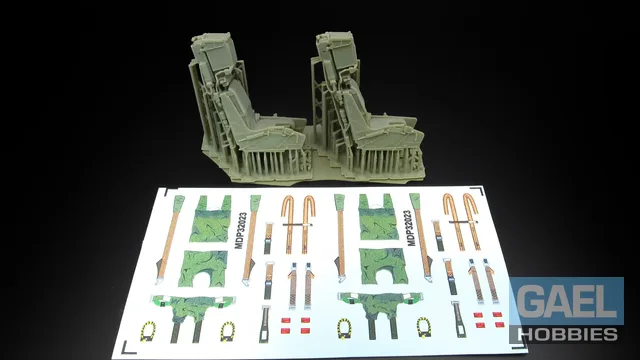 1/32 Metallic Details Martin-Baker Mk.14 Ejection Seats (x2) (F/A-18 Hornet & T-45 Goshawk) #MDR3258