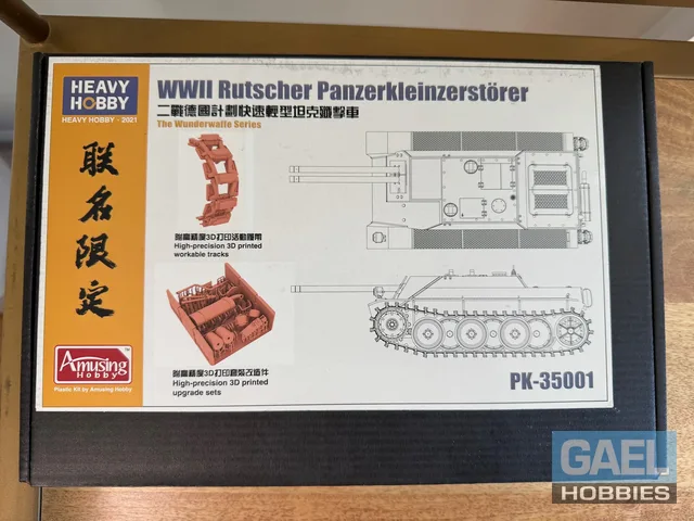 1/35 Heavy Hobby WW2 Rutscher Panzerkleinzerstörer #PK-35001