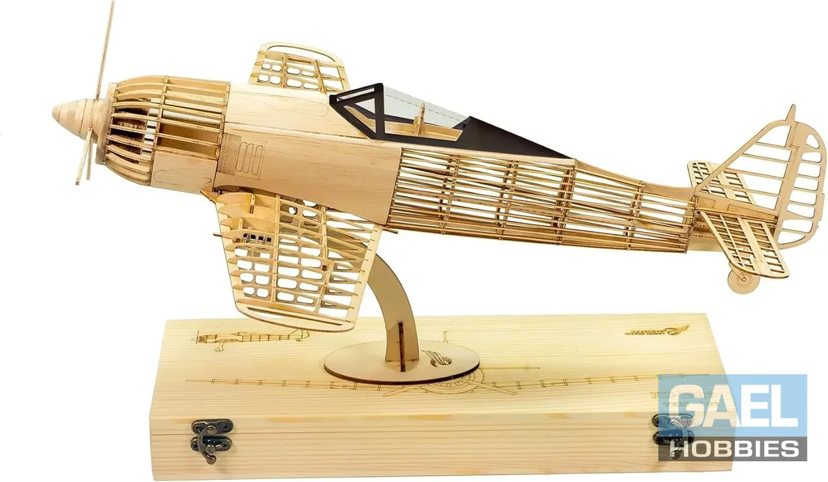 1/23 Dancing Wings Hobby  FW-190A Fighter 460mm 3D Jigsaw Woodcraft Model #VX19