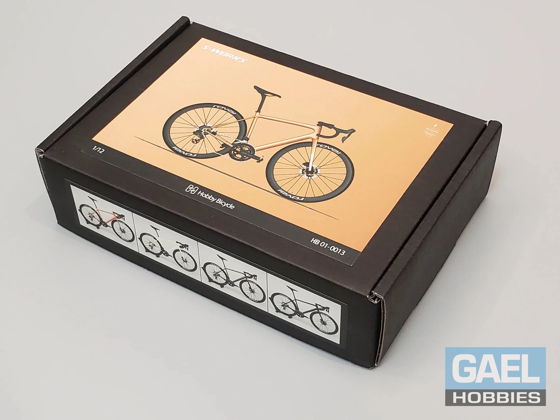 1/12 Hobbit Bike UNPAINTED/UNASSEMBLED White Mold S-WORKS Aethos #HB01-0013