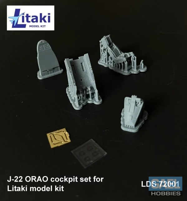 1/72 Litaki Cockpit Set for J-22 ORAO #LDS72001