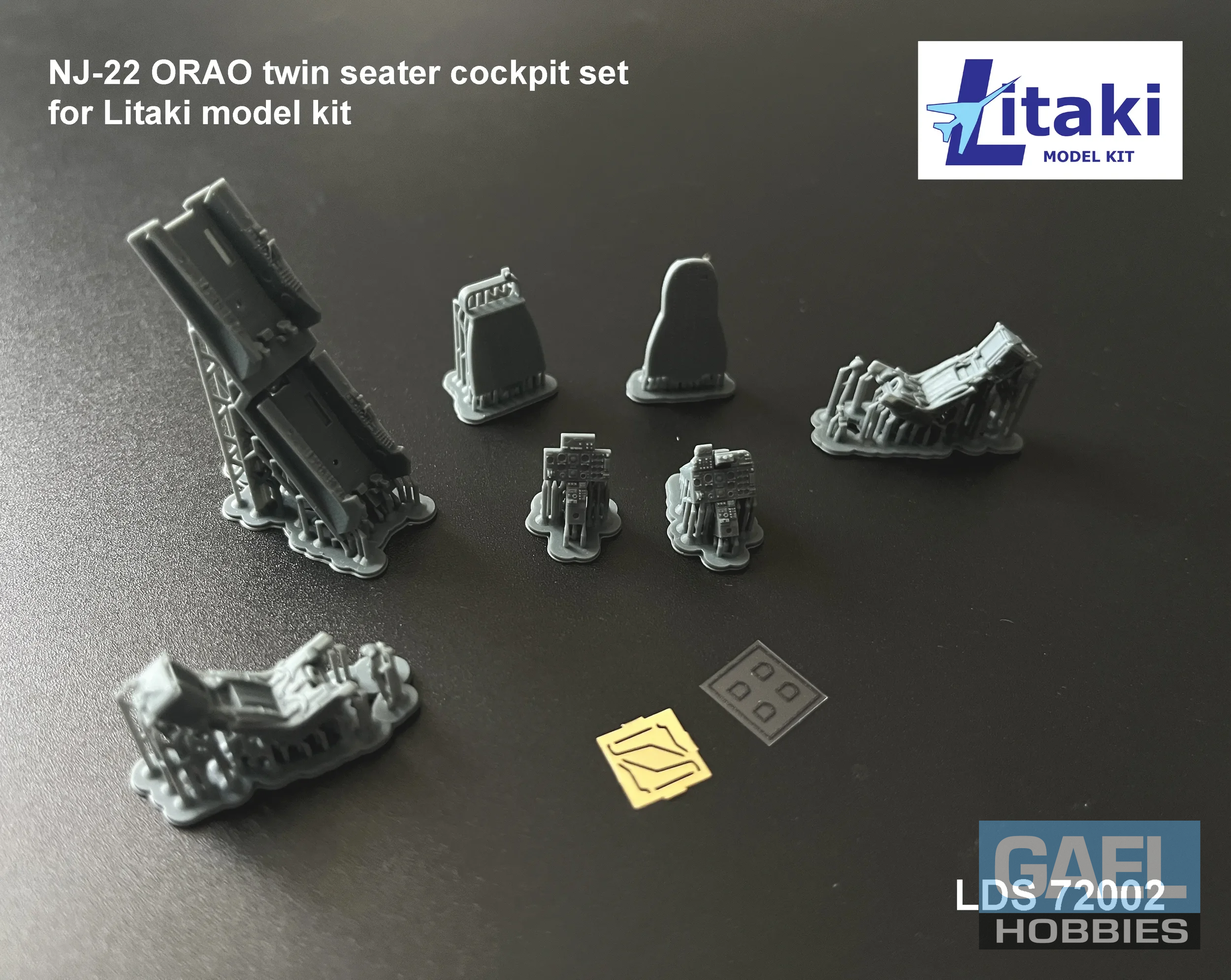 1/72 Litaki Cockpit Set for NJ-22 ORAO #LDS72002