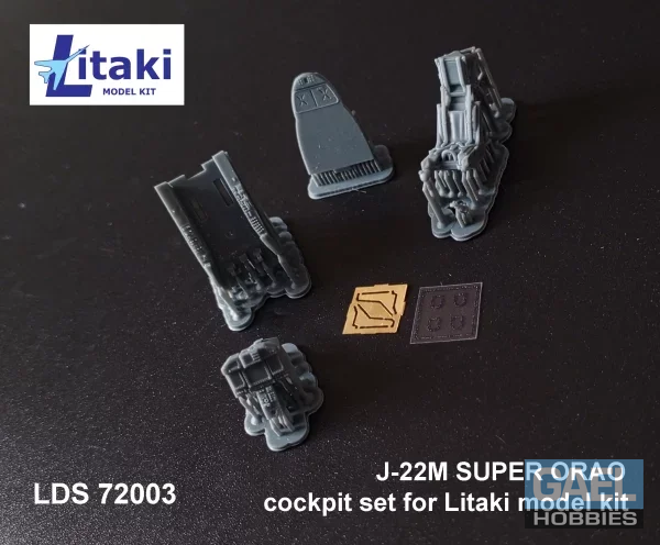 1/72 Litaki Cockpit Set for J-22M ORAO #LDS72003