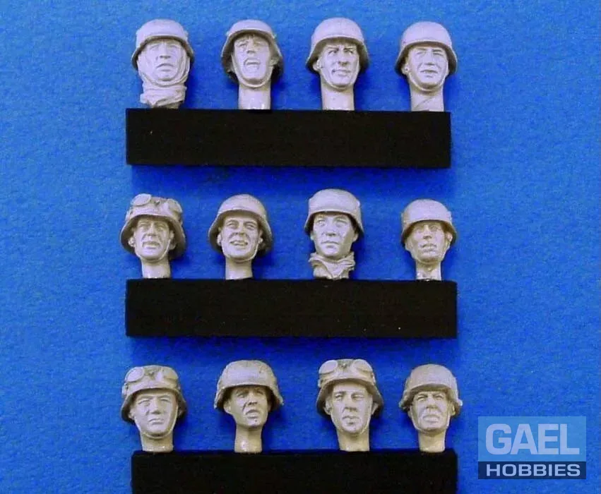 1/35 Legend Production German Heads Set #2 (WWII) #LF0112