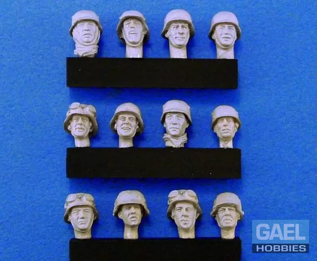 1/35 Legend Production German Heads Set #2 (WWII) #LF0112