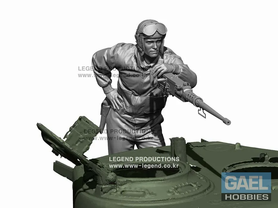1/35 Legend Production WW2 US Tank Gunner #LF0142