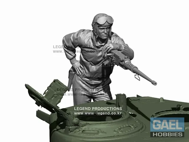 1/35 Legend Production WW2 US Tank Gunner #LF0142