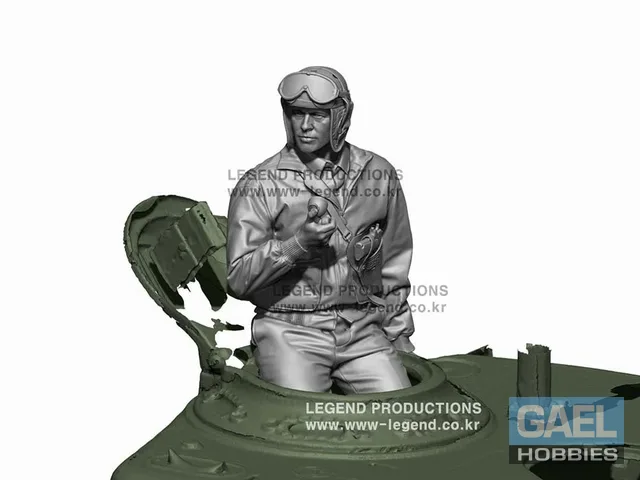 1/35 Legend Production WW2 US Tank Commander#LF0144