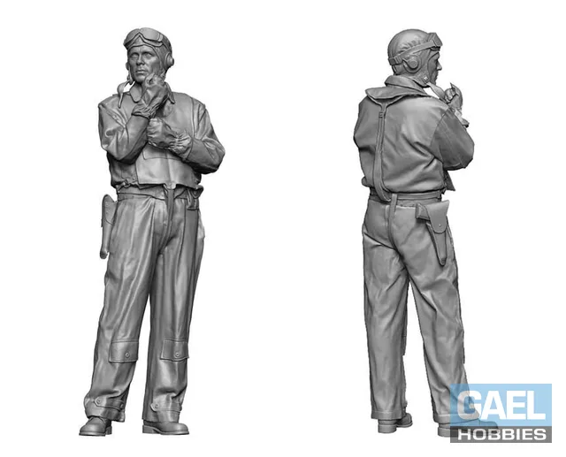 1/35 Legend Productions LF0148 WW2 US Navy Pilot (On Deck) #LF0148