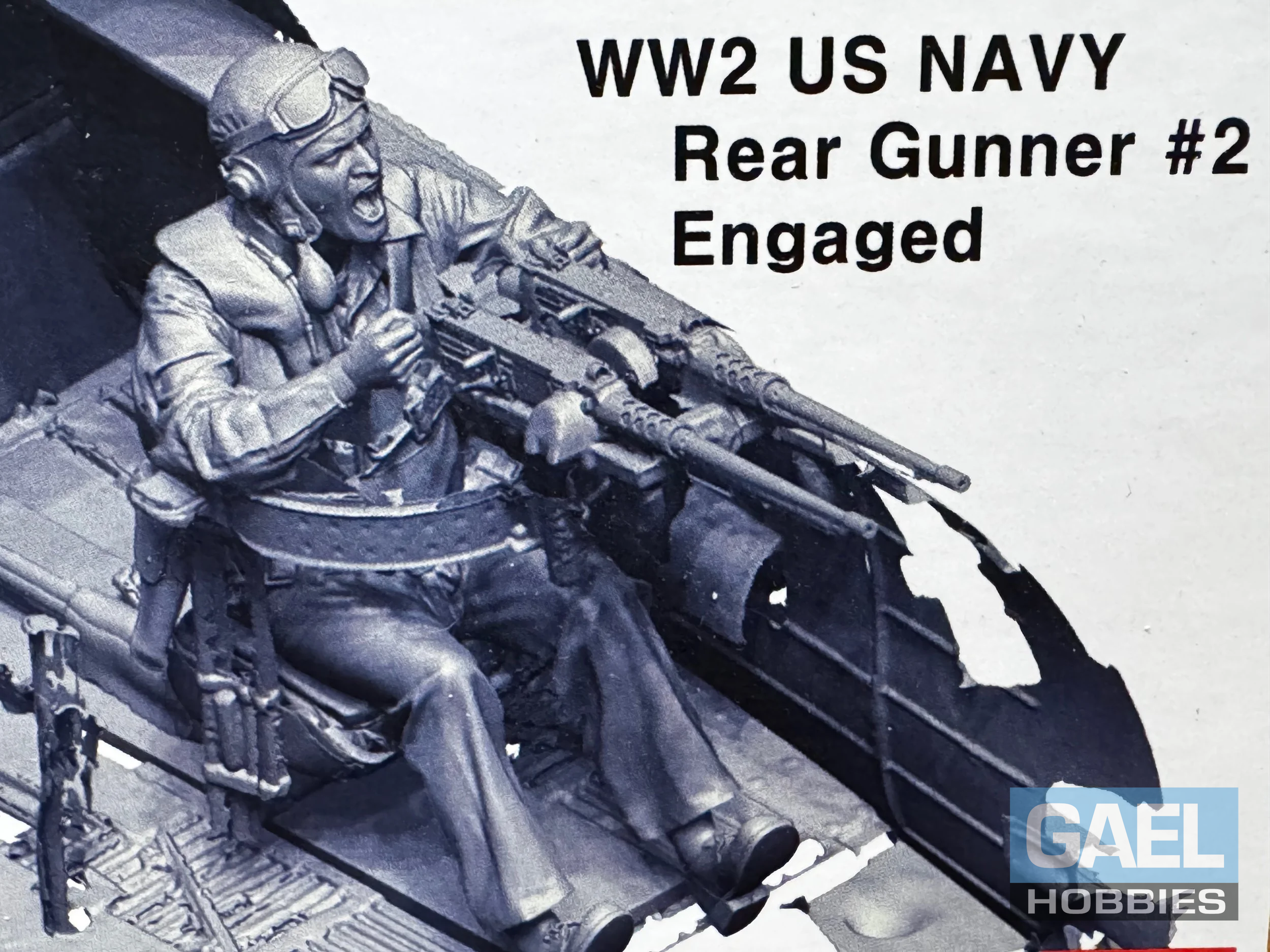 1/18 Legend Production WW2 US Navy Rear Gunner 2 (Engaged / 2 Heads) #LF1808