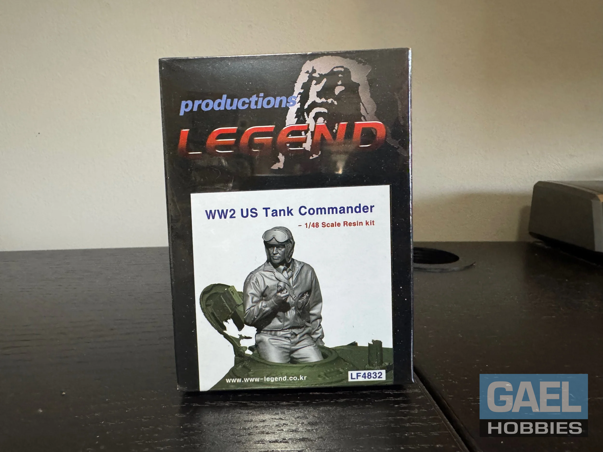 1/48 Legend Production WW2 US Tank Commander #LF4832