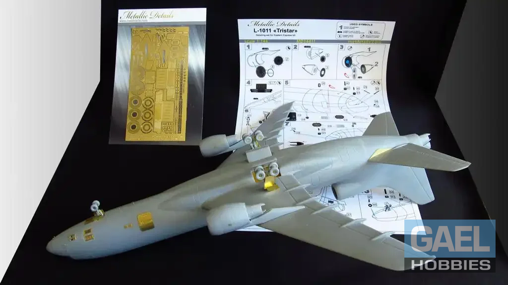 1/144 Metallic Details L-1011 Tristar Detailing Set (Eastern Express Kit) #MD14411