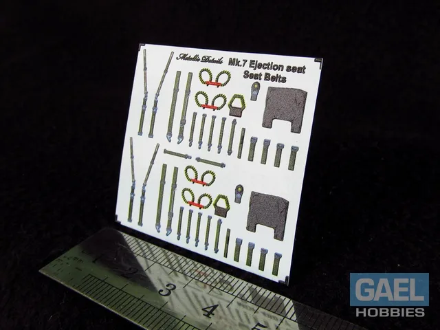 1/48 Metallic Details Mk.7 Ejection Seat Seat Belts #MDP48013