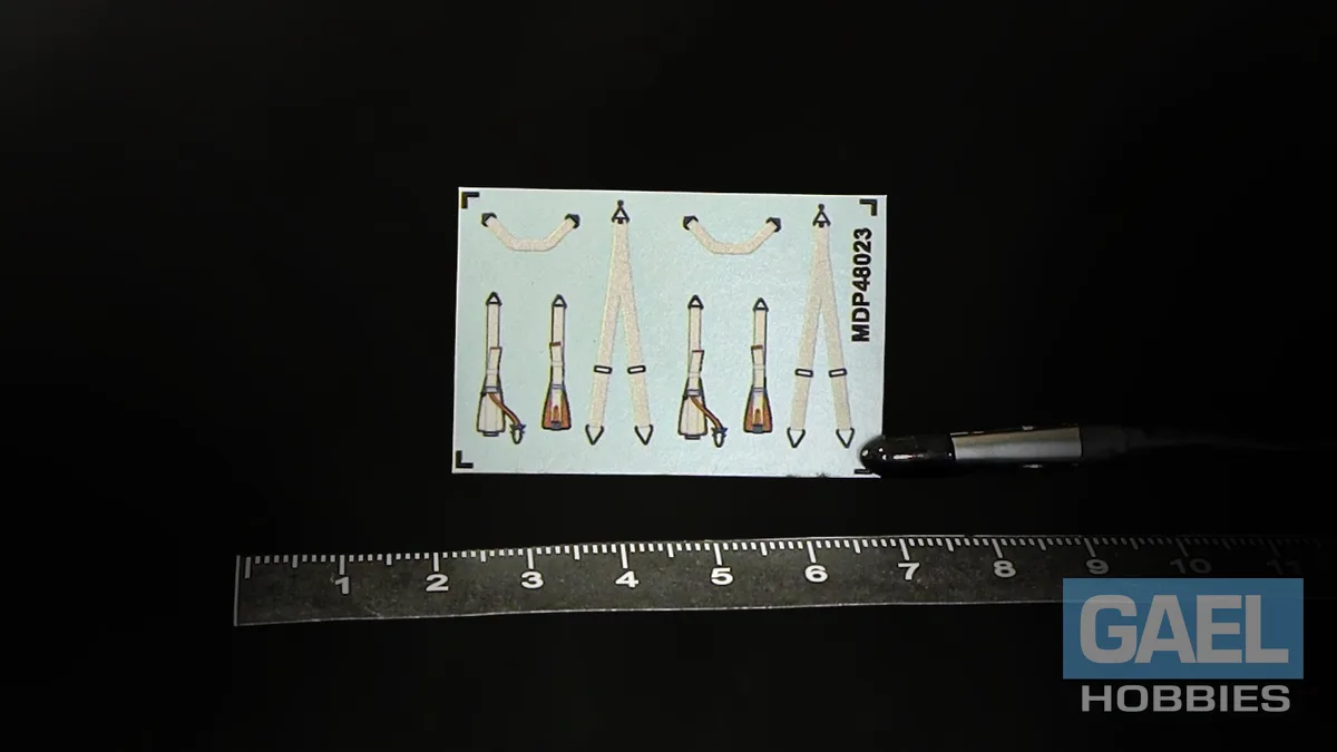 1/48 Metallic Details Luftwaffe Seat Belts Early WWII #MDP48023