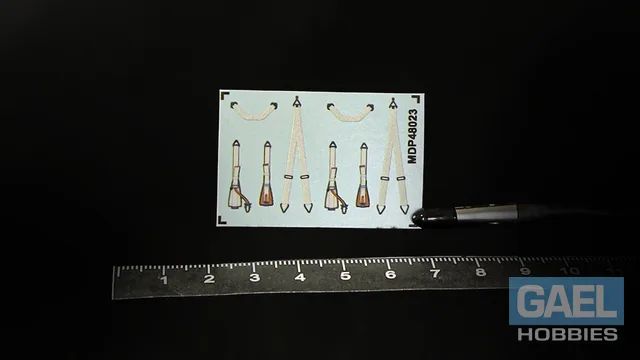 1/48 Metallic Details Luftwaffe Seat Belts Early WWII #MDP48023