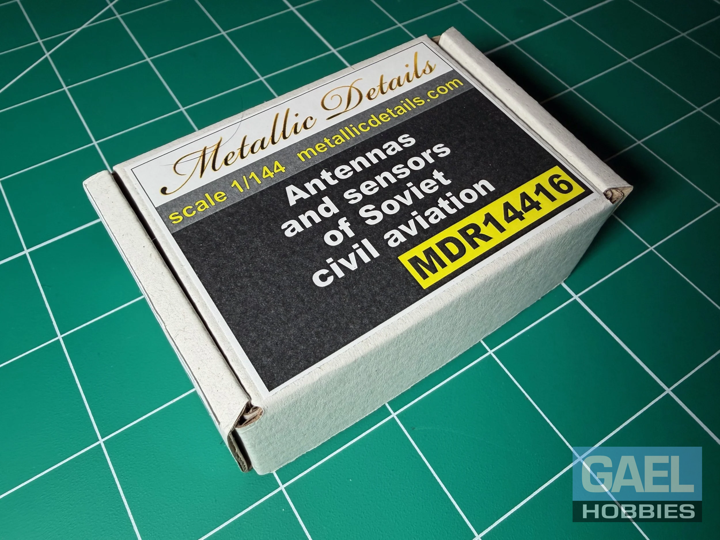 1/144 Metallic Details Antennas and sensors of Soviet civil aviation #MDR14416