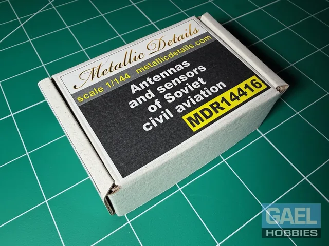 1/144 Metallic Details Antennas and sensors of Soviet civil aviation #MDR14416
