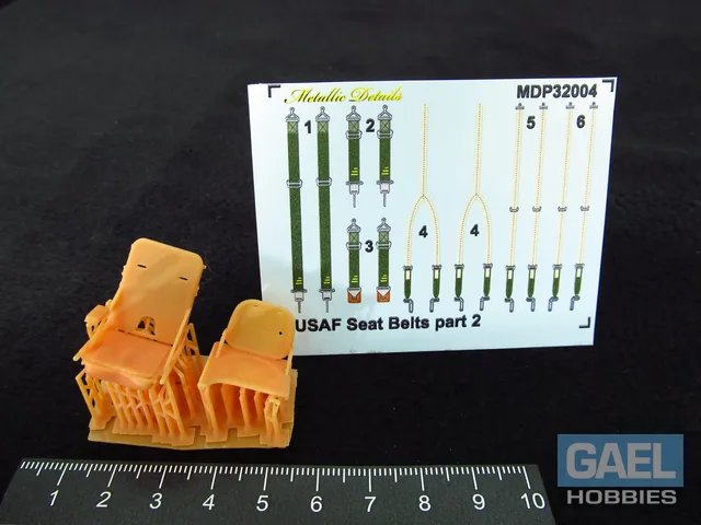 1/32 Metallic Details A-26 Invader. Seats #MDR3253