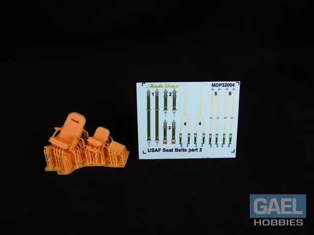 1/32 Metallic Details B-26 Marauder Seats #MDR3254