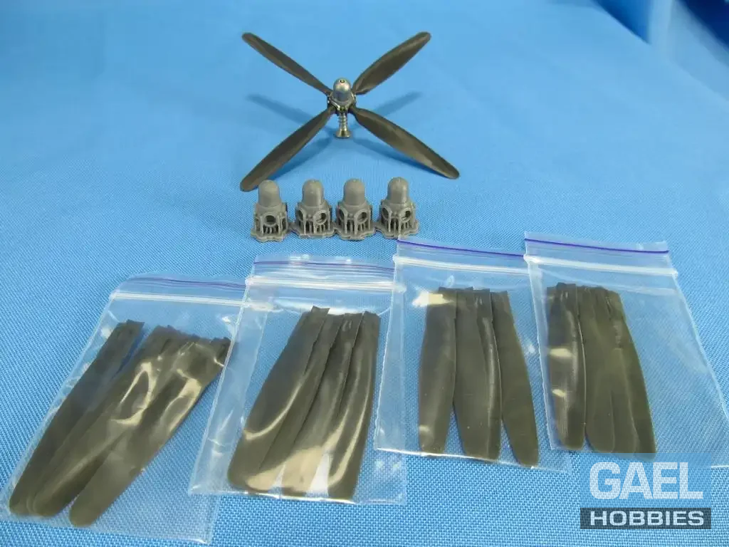 1/48 Metallic Details B-24, B-29 Hamilton Standard Propellers #MDR48113