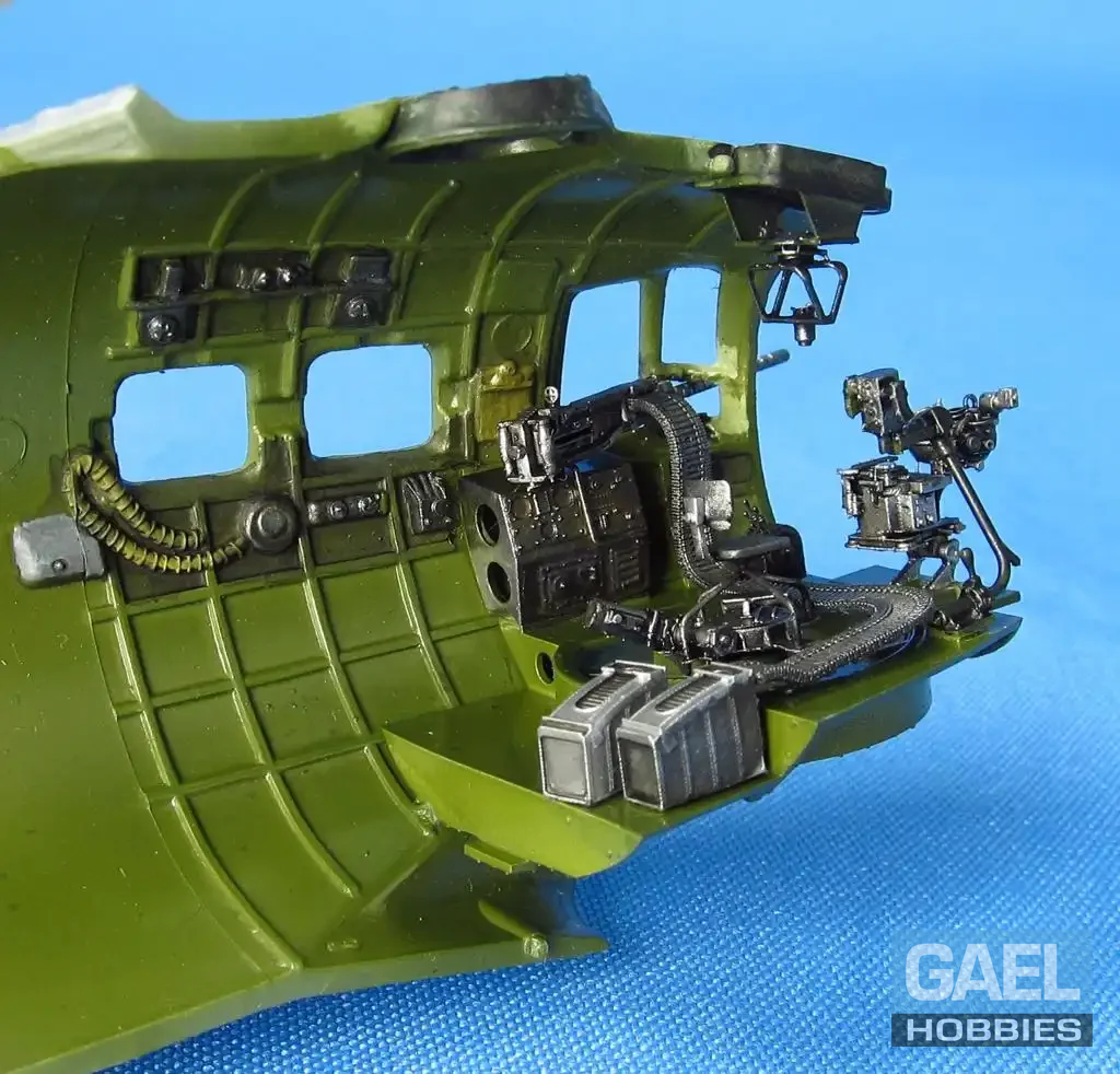 1/48 Metallic Details B-17G Bombardier's Cockpit (Interior Set) #MDR48201