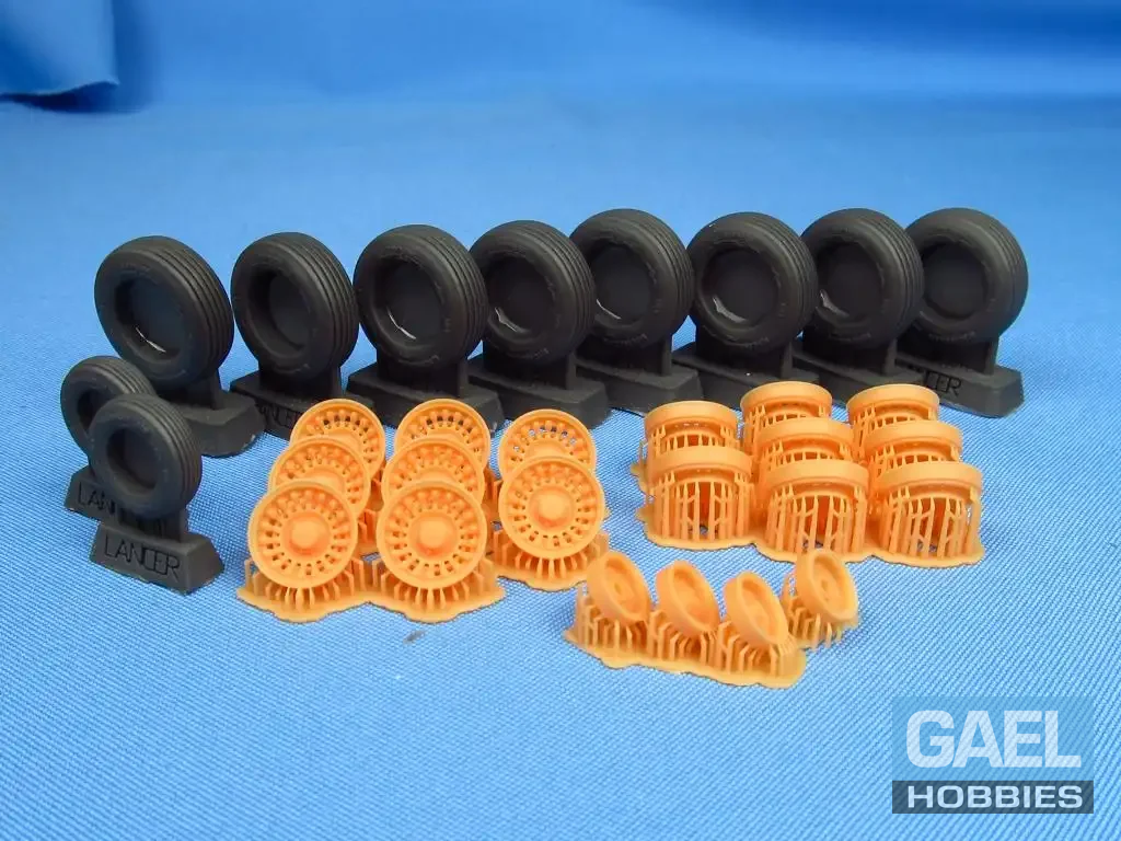 1/48 Metallic Details B-1B Lancer Wheels (Revell) #MDR48228