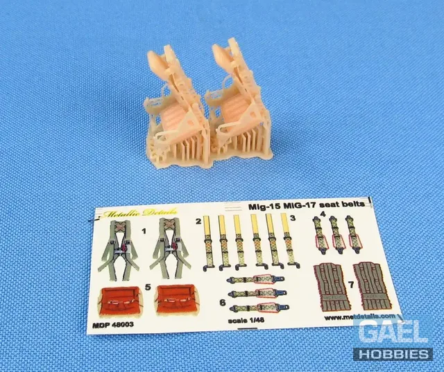 1/48 Metallic Details Ejection Seat KK-1 #MDR48233