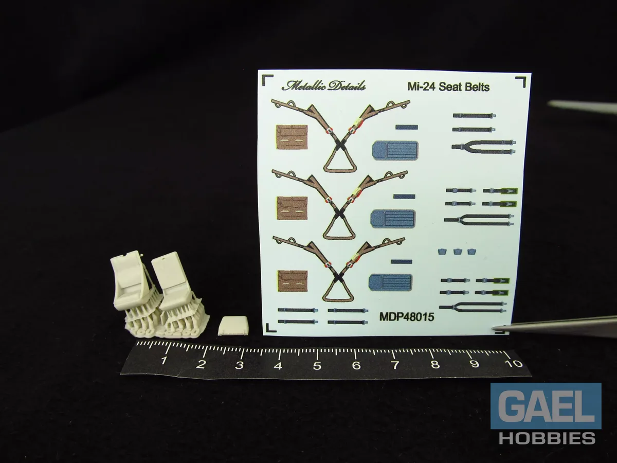1/48 Metallic Details Mi-24 Seats #MDR48260