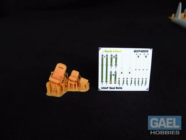 1/48 Metallic Details B-26 Marauder. Seats #MDR48265