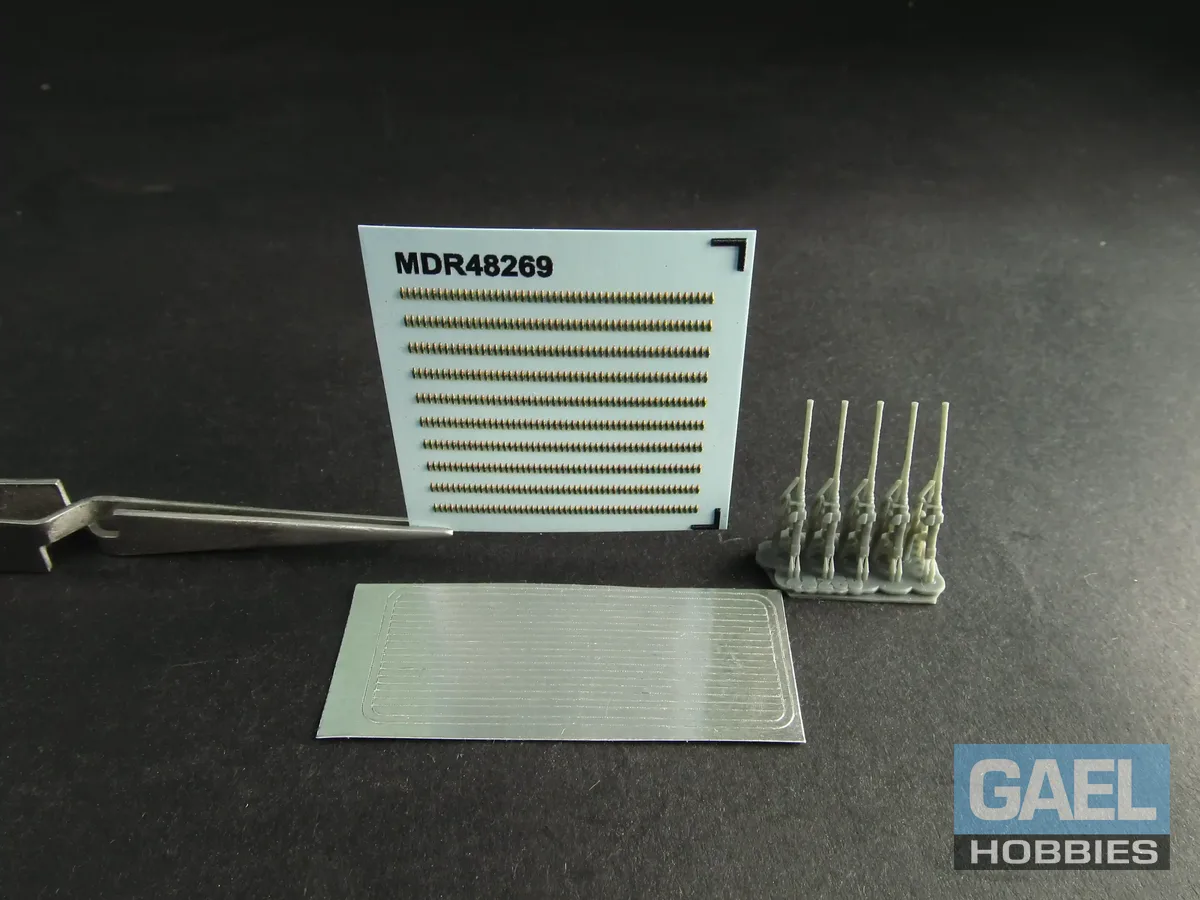 1/48 Metallic Details MG 81 Machine Gun #MDR48269