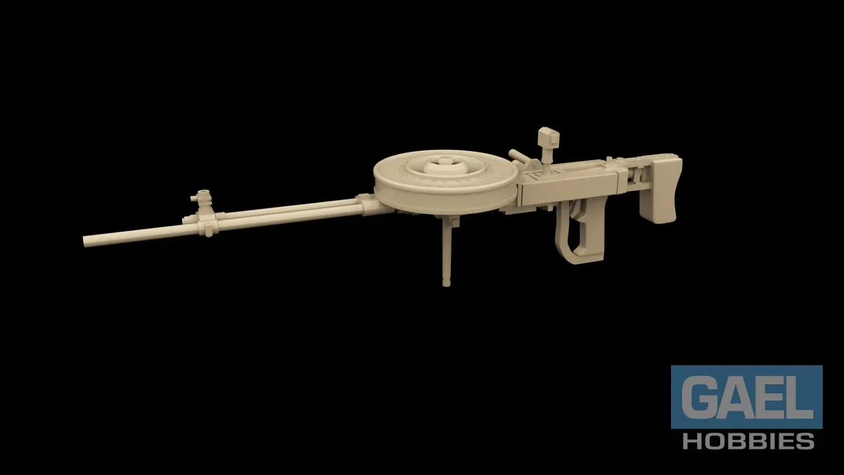 1/48 Metallic Details Te-4 Japanese Machine Gun #MDR48287