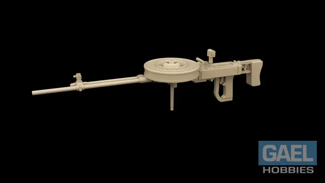 1/48 Metallic Details Te-4 Japanese Machine Gun #MDR48287