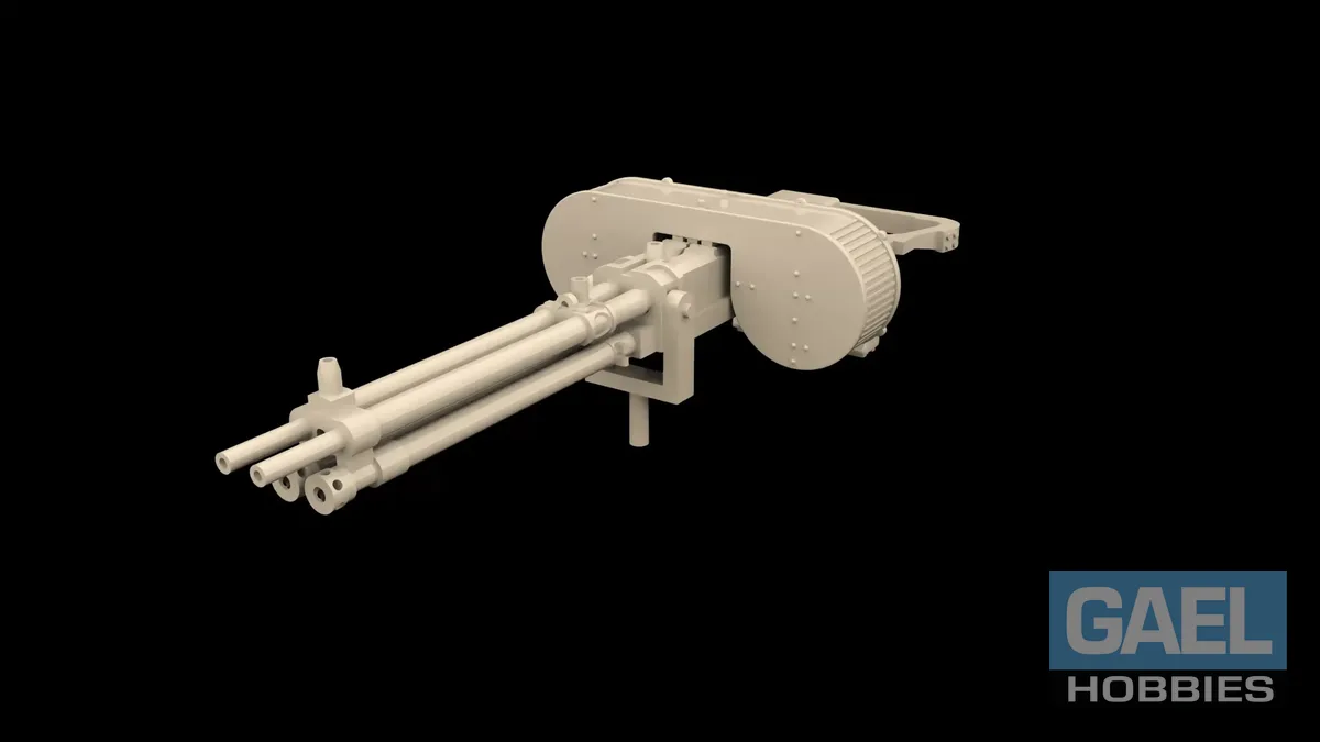 1/48 Metallic Details Te-3 Japanese Machine Gun #MDR48288