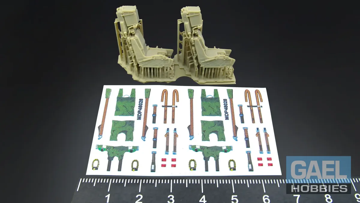 1/48 Metallic Details Martin-Baker Mk14 Ejection Seat for F/A-18, T-45 #MDR48291