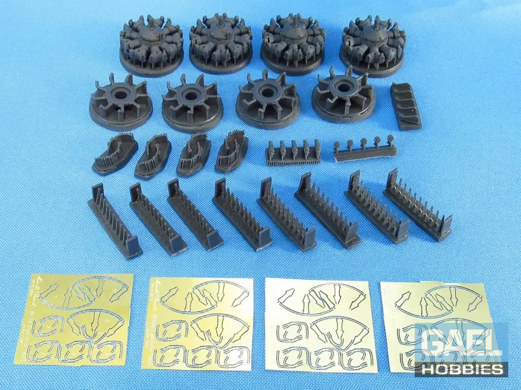 1/48 Metallic Details Engines Wright R1820 Cyclone (B-17G HKM) #MDR4861