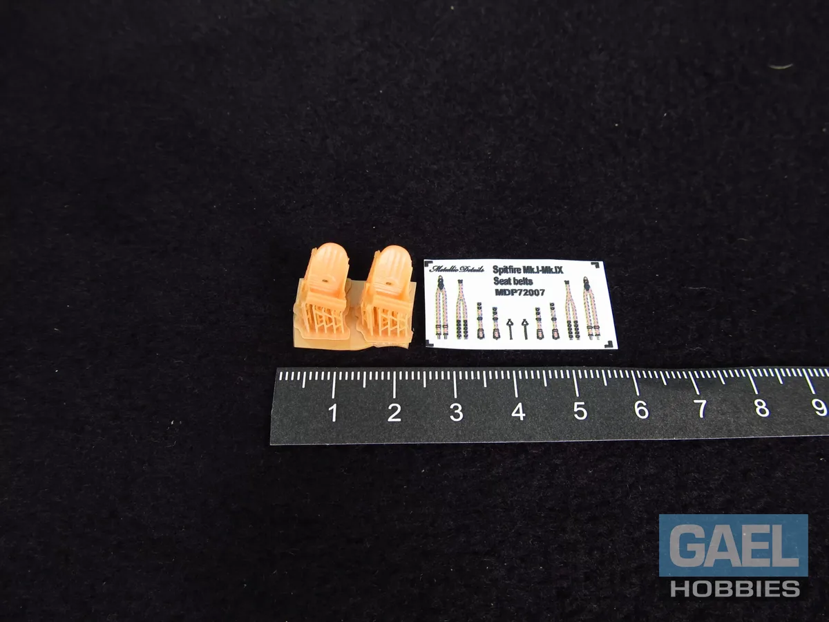 1/72 Metallic Details Spitfire Seat #MDR72111