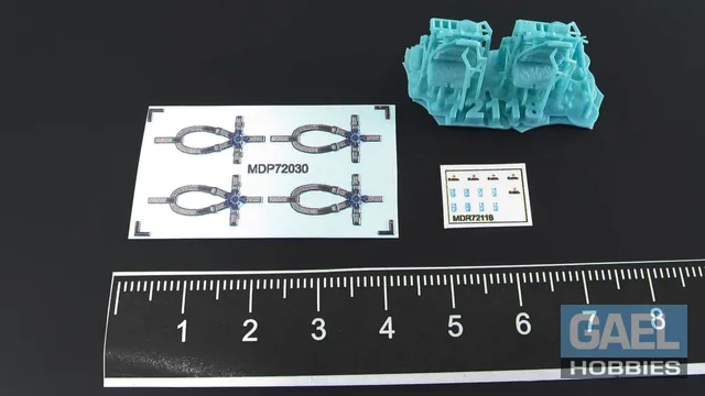 1/72 Metallic Details Pilot Seats for UH-60, SH-60, MH-60 Late #MDR72118