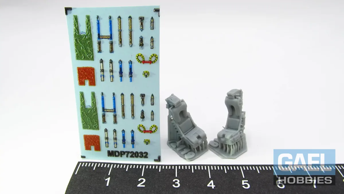 1/72 Metallic Details Martin-Baker Mk.4 Ejection Seat #MDR72119